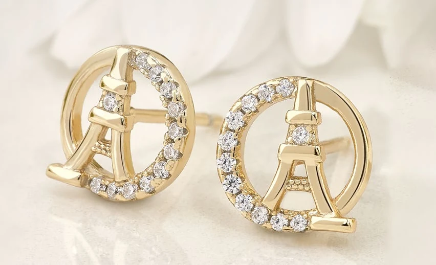 Aretes París, detalle